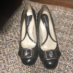 Naturalizer black heels 7